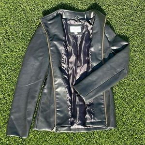 Cole Haan EXCELLENT new-like condition Pleather Jacket